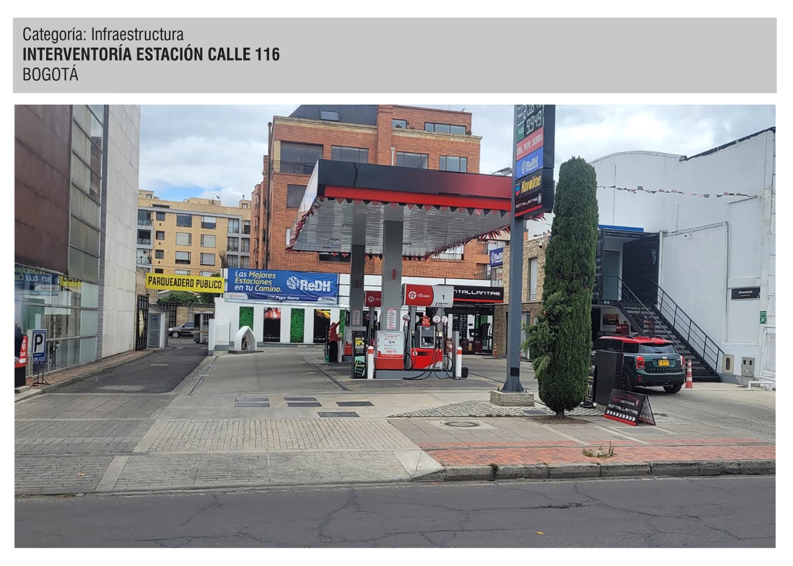 Interventoría Estación Calle 116